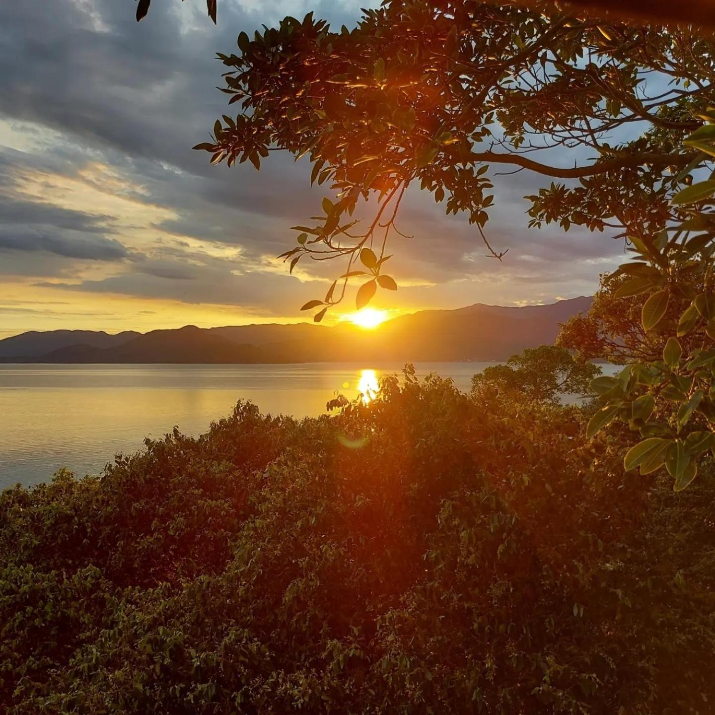Casa Na Montanha Com Vista Para O Mar Florianópolis Exterior foto